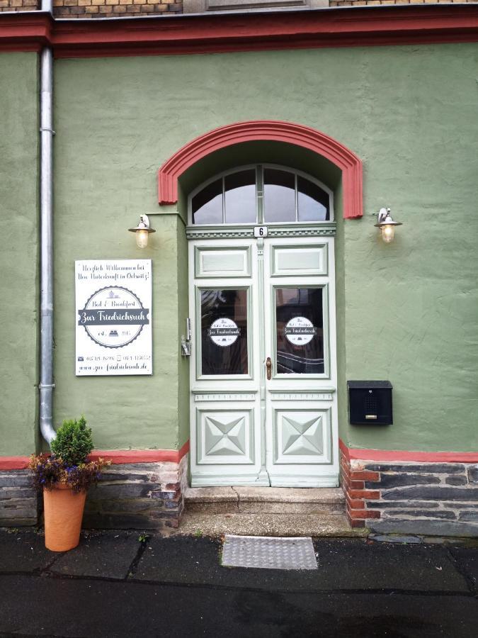 Zur Friedrichsruh Bed and Breakfast Oelsnitz  Εξωτερικό φωτογραφία